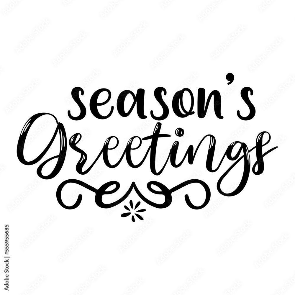 Fototapeta premium Season's Greetings