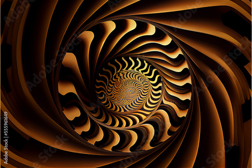 Hypnotic spiral figure idea...