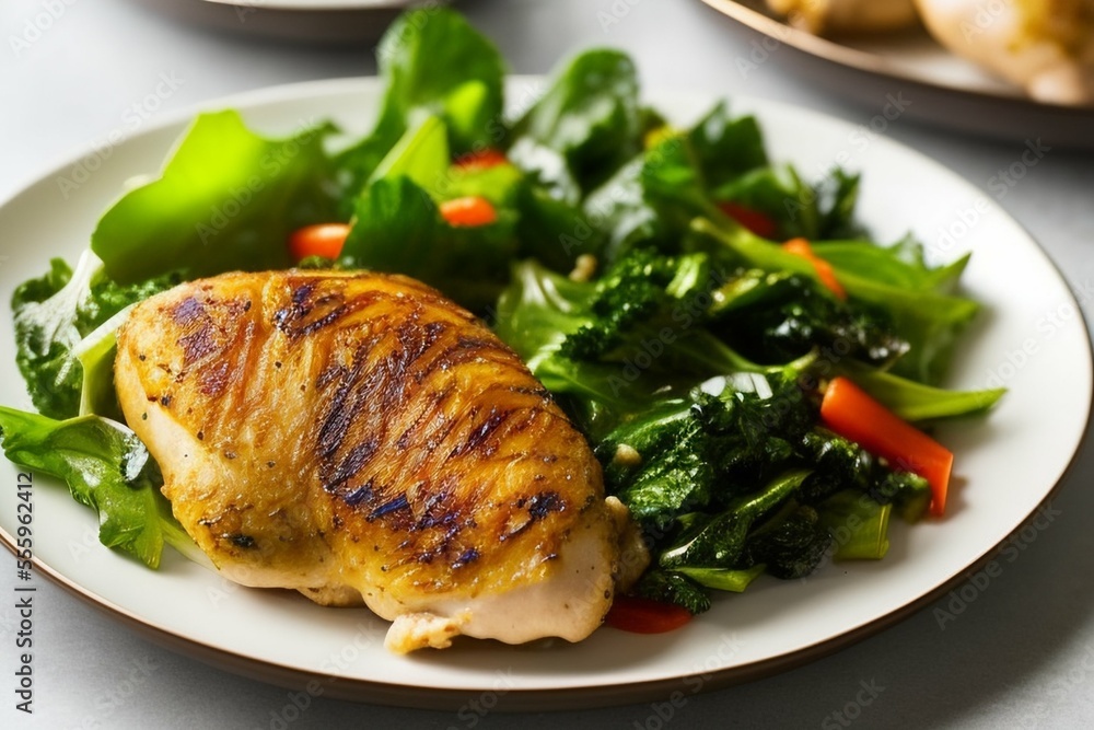 grilled chicken wings with vegetables grilled chicken wings with vegetables