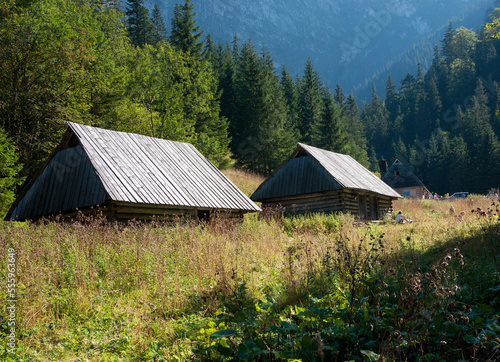 Obraz na płótnie Tatry polskie.Szczyty i doliny. w salonie