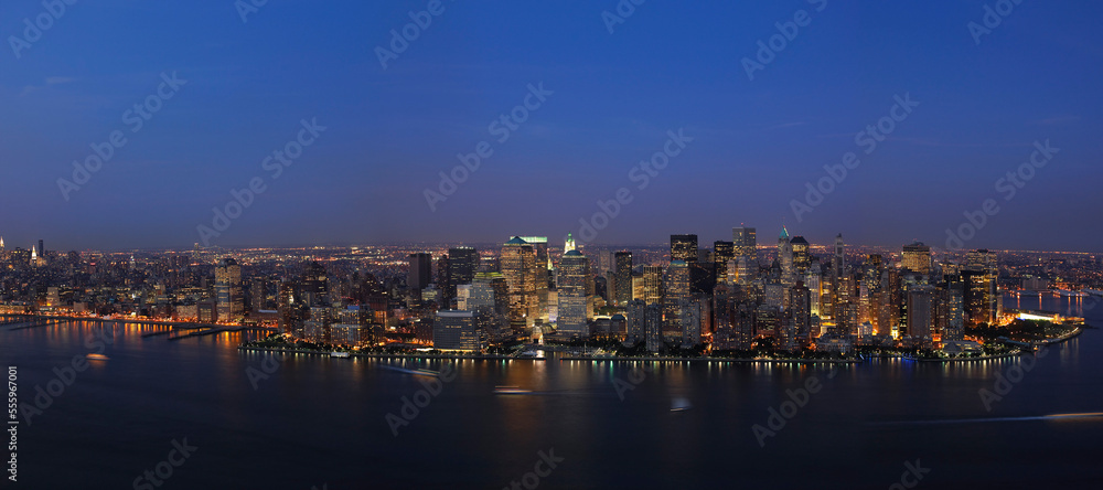 Skyline, Manhattan, New York City, New York, USA Skyline, Manhattan, New York City, New York, USA