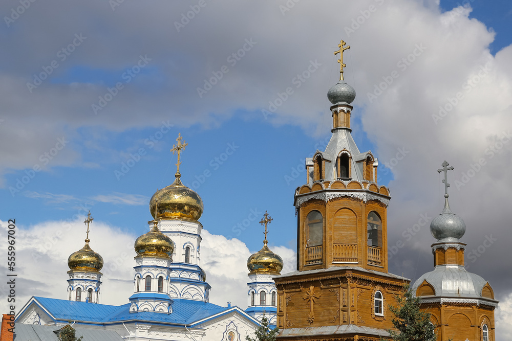 The Tikhvin Monastery of the Dormition of the Mother of God, Russia, Chuvash Republic