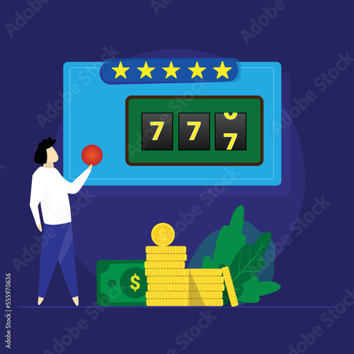 Playing casino online, Jackpot game Winning in slot machines in casino