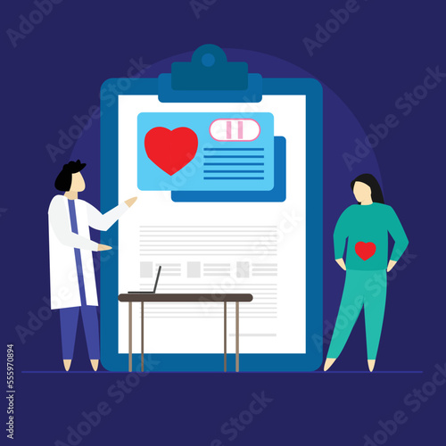 Happy pregnant women with Pregnancy of Ovulation positive test