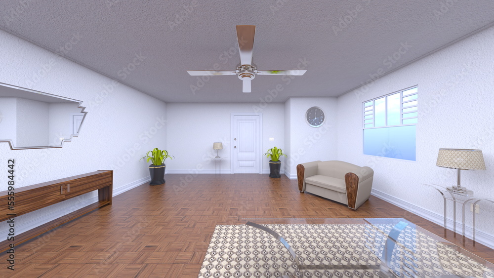 Fototapeta premium リビングルーム