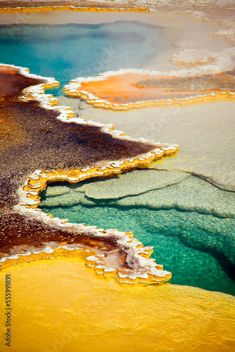 Doublet Pool, Yellowstone National Park, Wyoming, USA photo