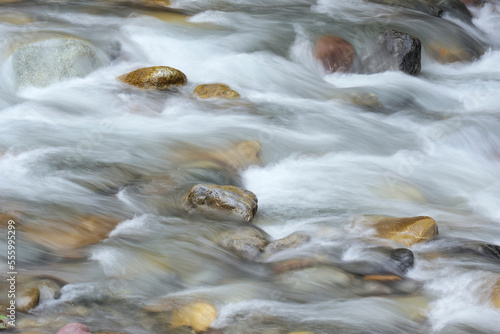 Close-Up of Stones in Brook photo