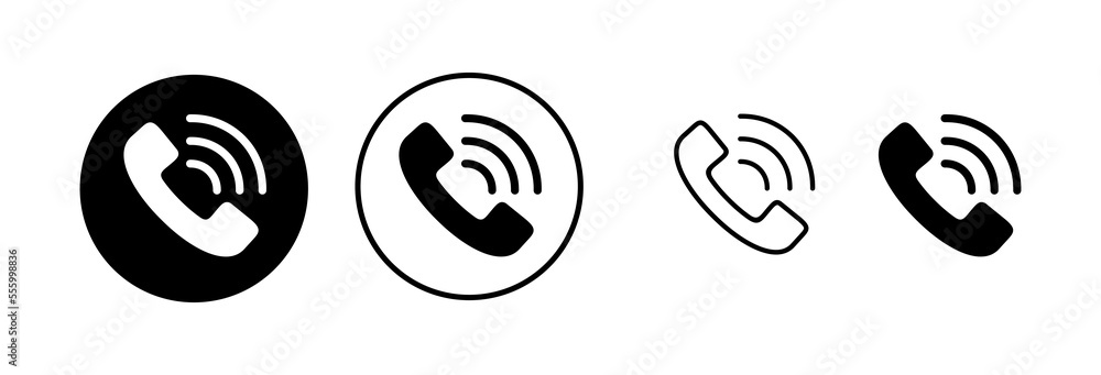 Call icon vector illustration. telephone sign and symbol. phone icon. contact us Call icon vector illustration. telephone sign and symbol. phone icon. contact us