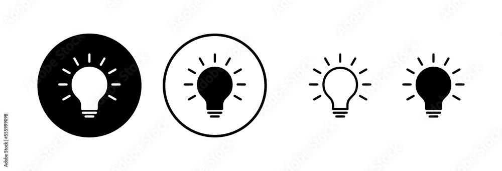 Lamp icon vector illustration. Light bulb sign and symbol. idea symbol. Lamp icon vector illustration. Light bulb sign and symbol. idea symbol.