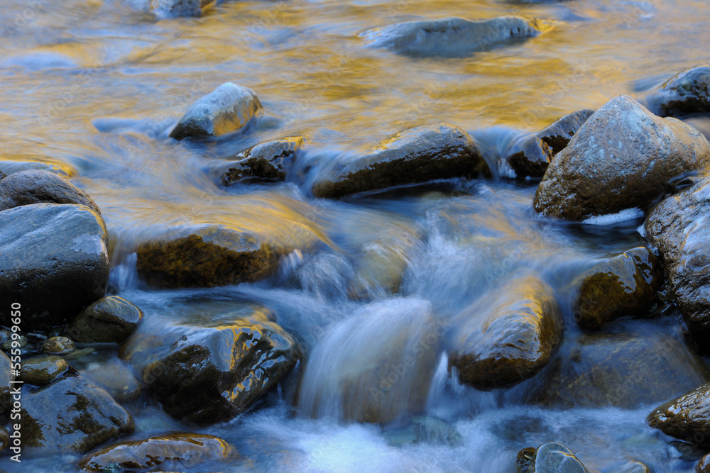 Water and Rocks, Fluela Pass, Susch, Canton of Graubunden, Switzerland Water and Rocks, Fluela Pass, Susch, Canton of Graubunden, Switzerland