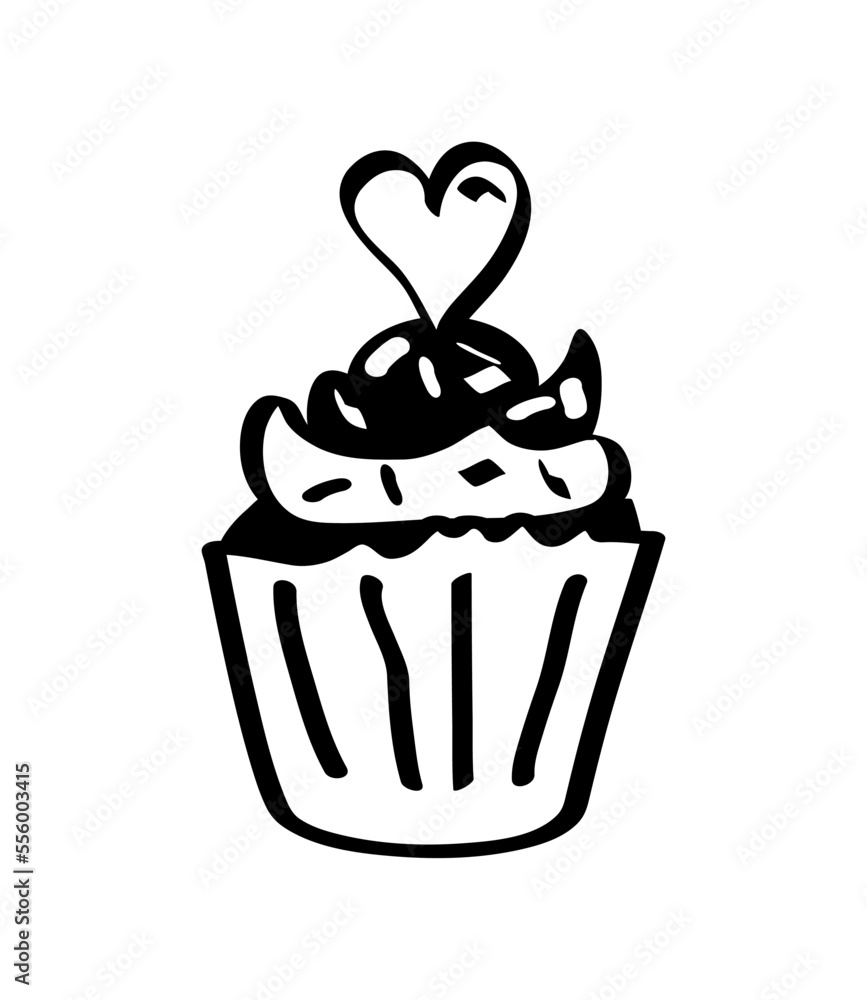 love cupcake valentines day