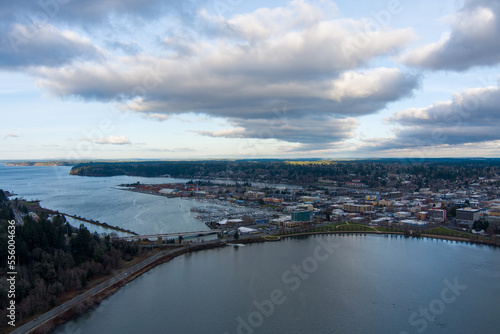 view of the port in olympia wa  © George