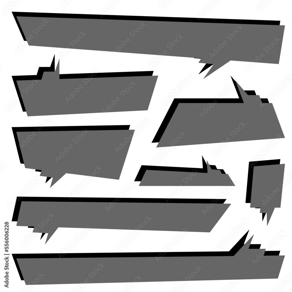 Vector Collection Set of Dialog Box Designs Vector Collection Set of Dialog Box Designs