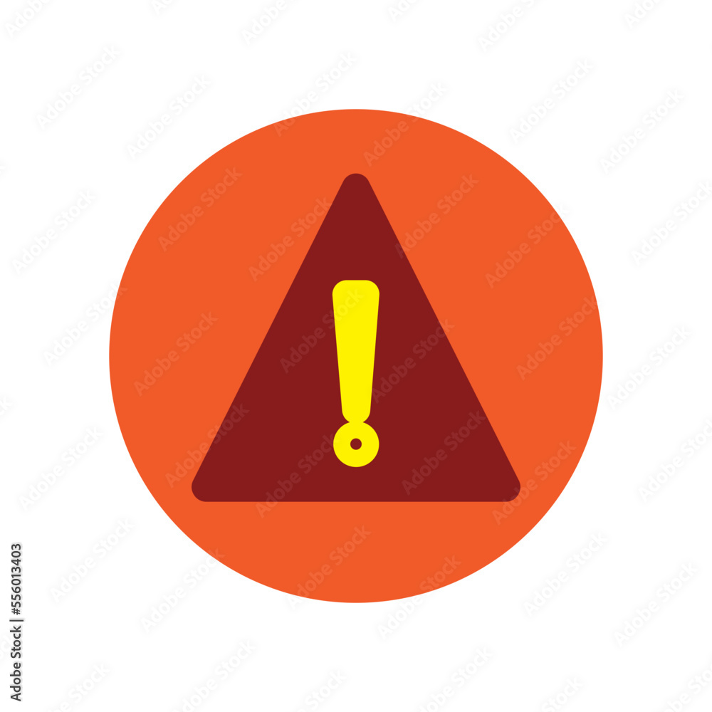 Attention Flat Icon Attention Flat Icon