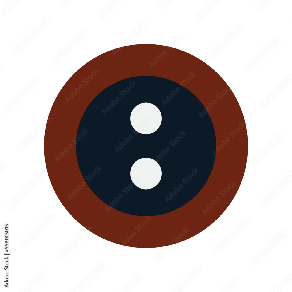 Shirt Button Flat Icon Shirt Button Flat Icon
