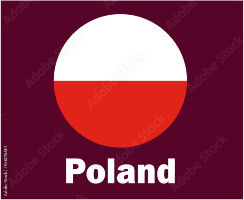 Poland Flag With Names Symbol Design Europe football Final Vector European Countries Football Teams Illustration Free Download Poland Flag With Names Symbol Design Europe football Final Vector European Countries Football Teams Illustration - GFXLoad
