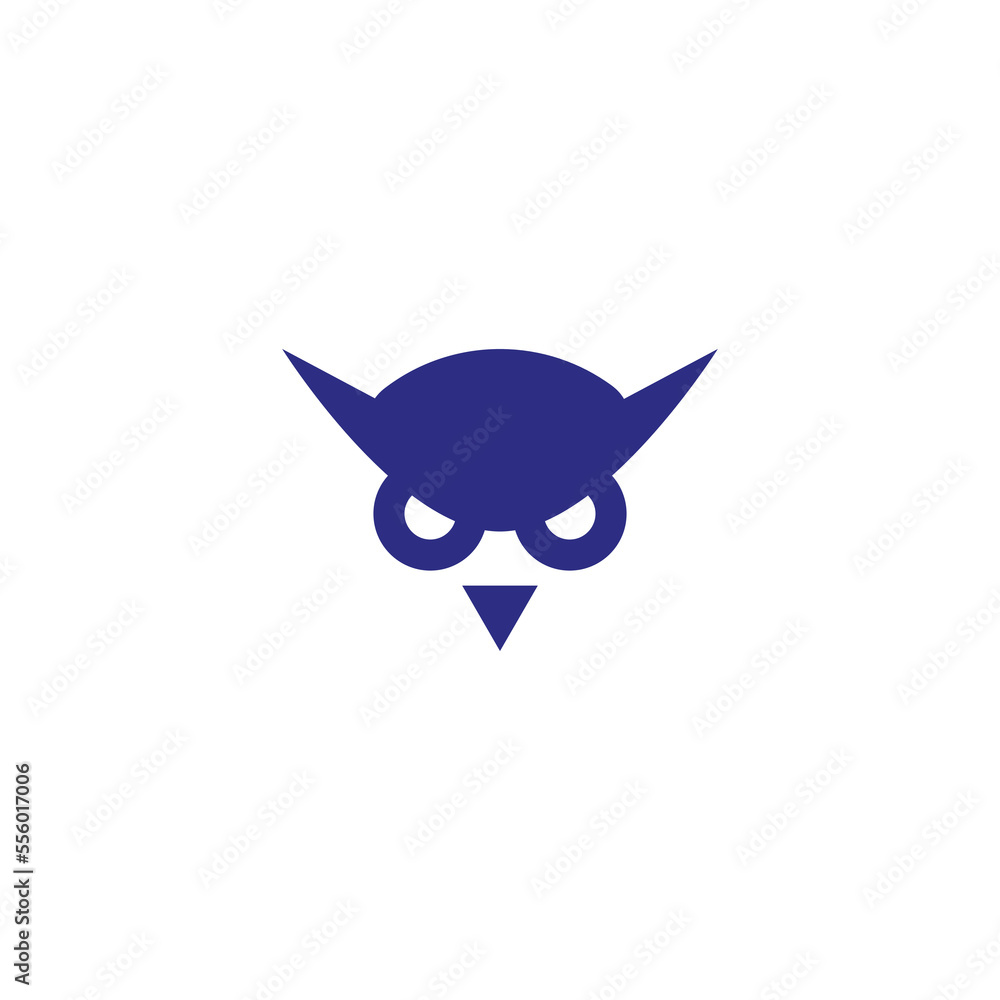 owl head vector illustration for icon, symbol or logo. owl head logo owl head vector illustration for icon, symbol or logo. owl head logo