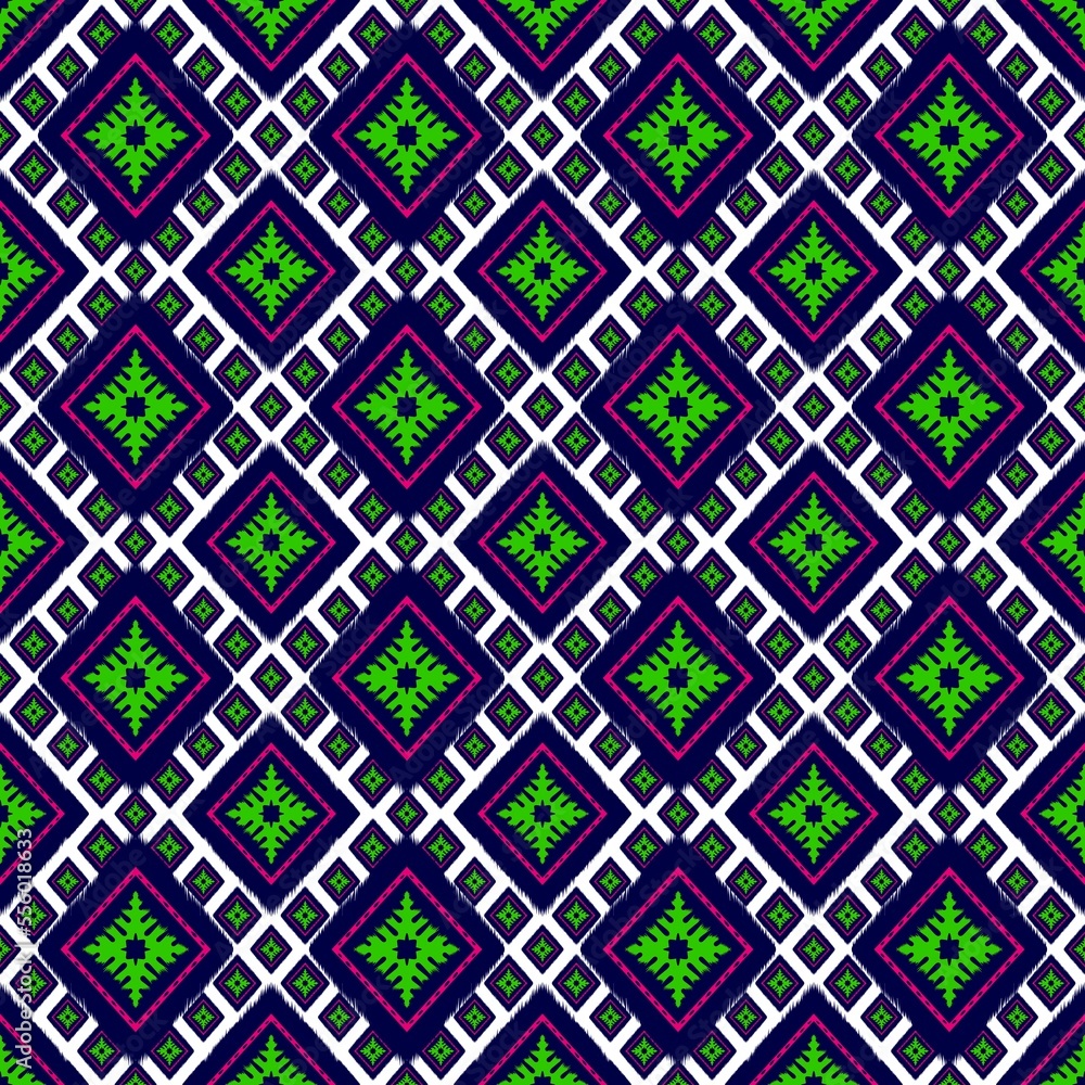 Seamless geometric folklore ornament, Tribal ethnic texture. Seamless striped pattern in Aztec style, Figure tribal embroidery, Scandinavian, Ikat pattern Seamless geometric folklore ornament, Tribal ethnic texture. Seamless striped pattern in Aztec style, Figure tribal embroidery, Scandinavian, Ikat pattern