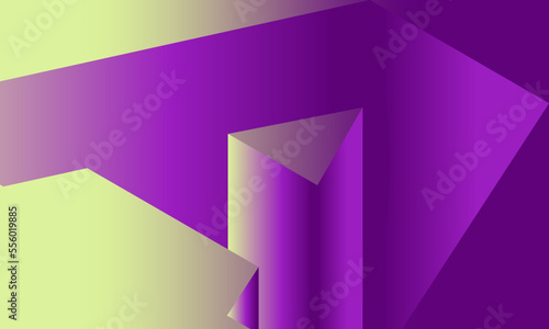 abstract gradient purple letter a shapes background