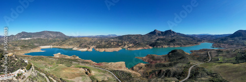 Fototapeta Naklejka Na Ścianę i Meble -  El Gartor Reservoir - Spain