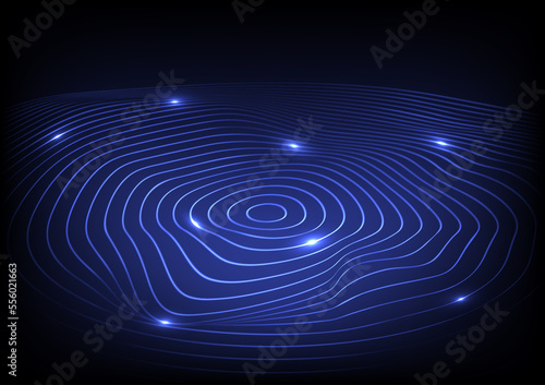 Digital_Abstract_Light_Wave_Contour_Line_Center_Circle_Background