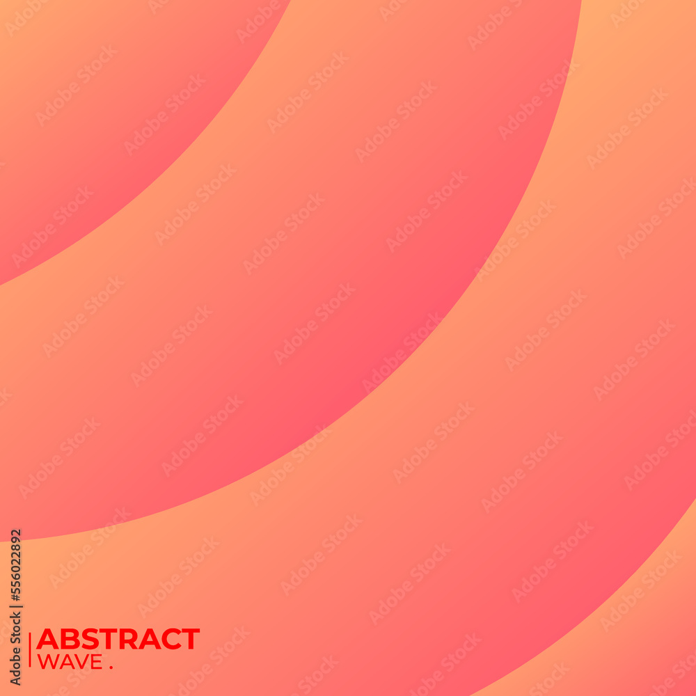 Fototapeta premium Abstract Wave Background Vector Illustration