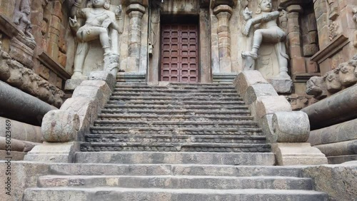 Brihadeeswara Temple , India. Thanjavur big temple 4K. photo