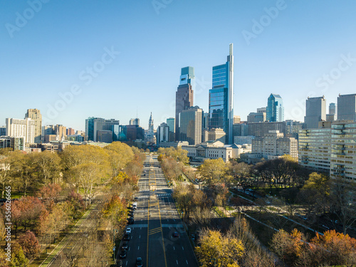 Aerial Drone of Philadelphia photo