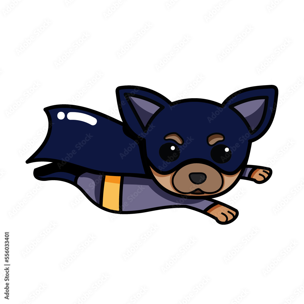 Obraz premium Super Hero cat and dog , Cute clip art ,Clip Art for Personal and Commercial use, Digital clip art for Download