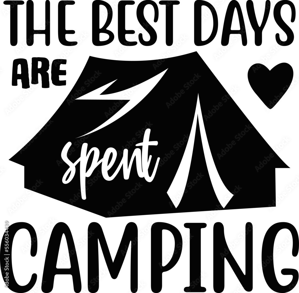 Camping SVG Designs Bundle