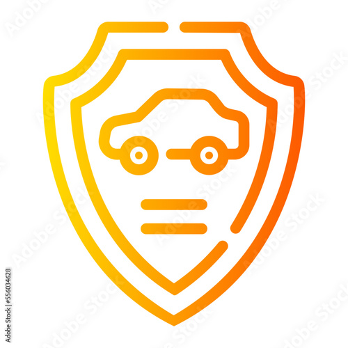 insurance gradient icon