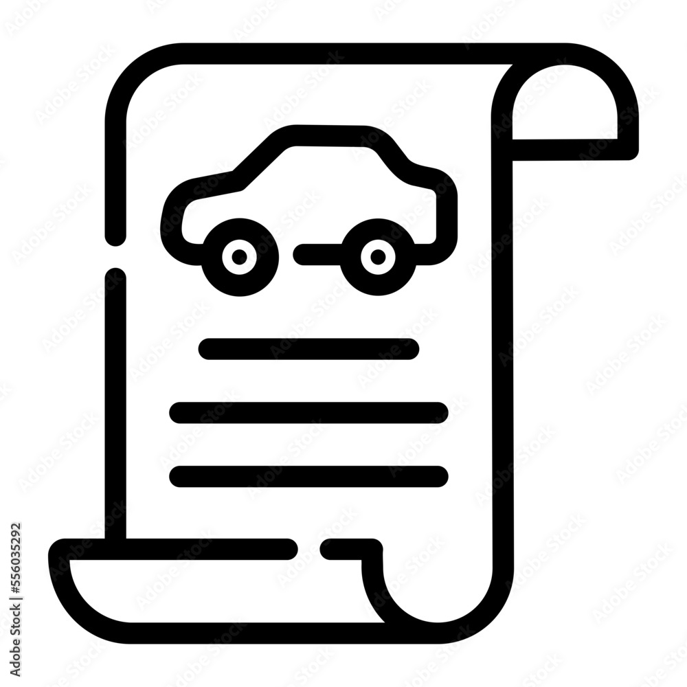 contract line icon contract line icon
