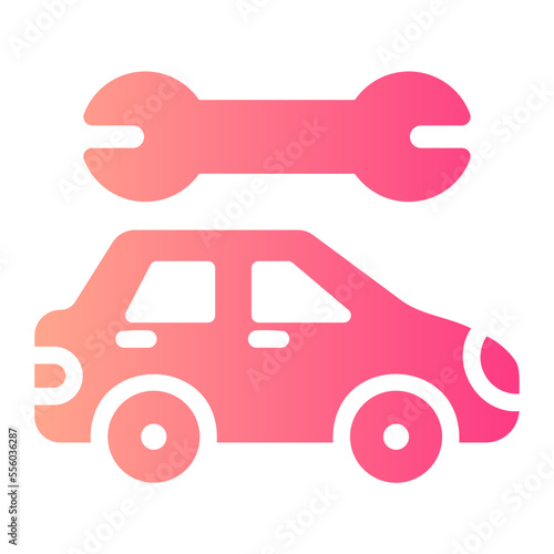 service gradient icon