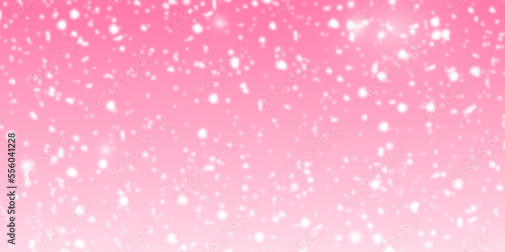 Snowflakes and pink sky. Xmas or winter texture, background Snowflakes and pink sky. Xmas or winter texture, background