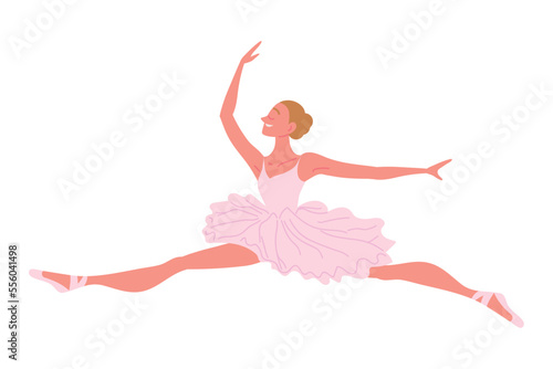 ballerina dancing ballet