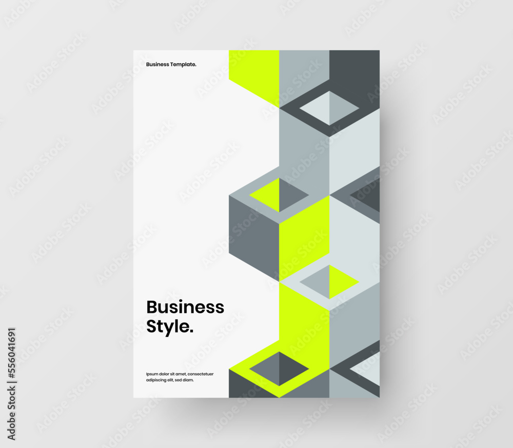 Colorful mosaic pattern company cover layout. Fresh banner A4 vector design concept. Colorful mosaic pattern company cover layout. Fresh banner A4 vector design concept.