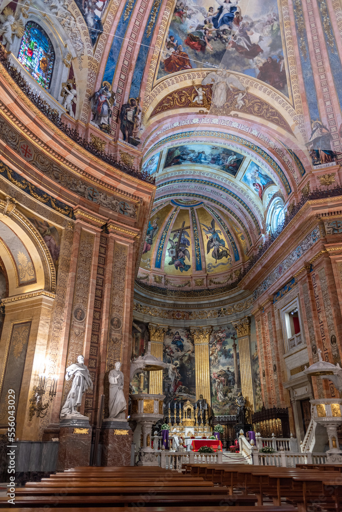 San Francisco el Grande Roman Catholic church in Madrid, Spain