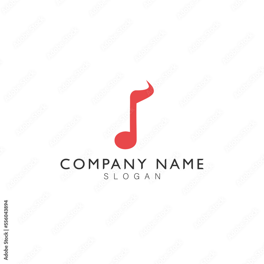 Music note symbols logo and icons template Music note symbols logo and icons template