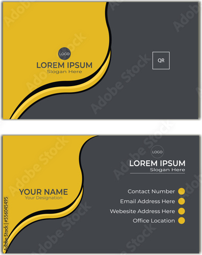 Creative, simple & attractive business card template