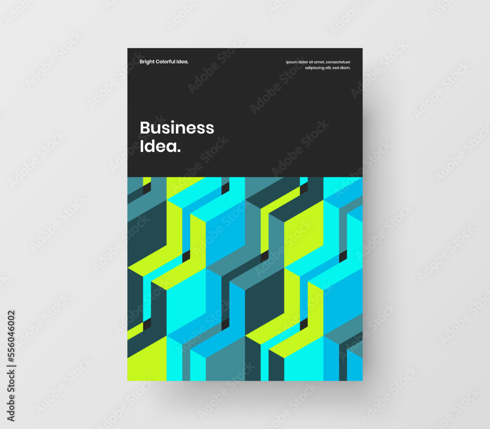 Unique corporate cover vector design concept. Simple mosaic pattern placard illustration. Unique corporate cover vector design concept. Simple mosaic pattern placard illustration.