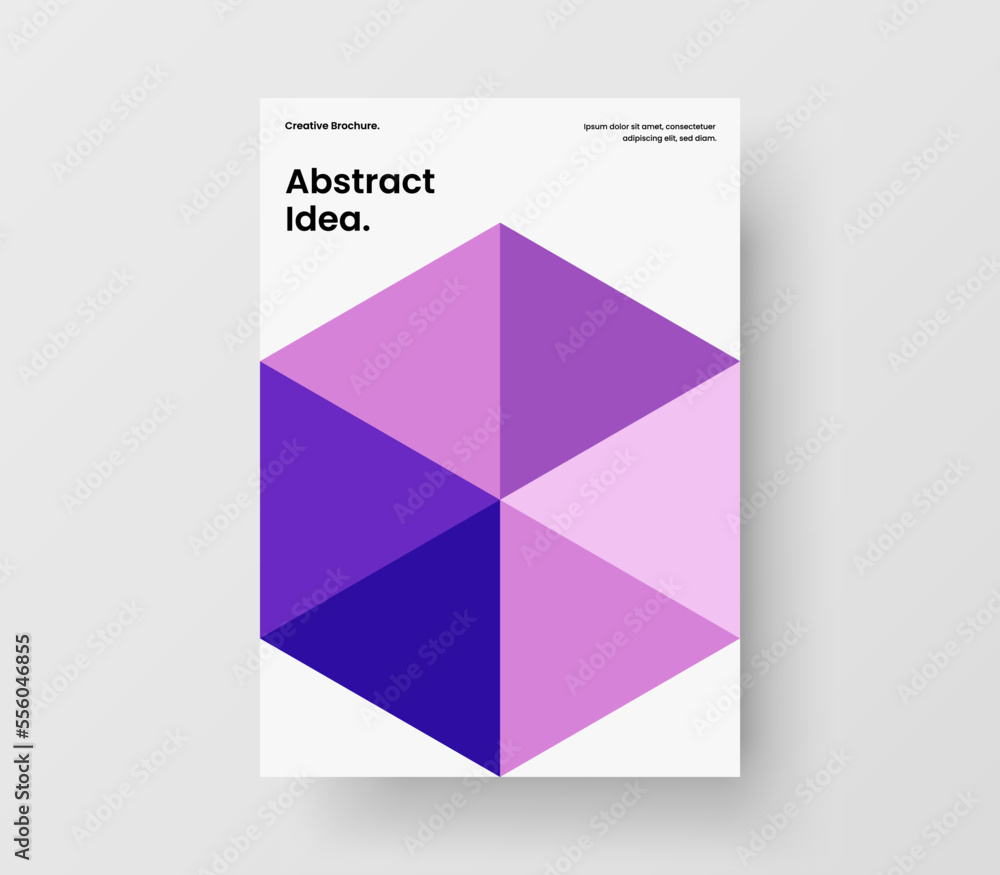 Premium geometric pattern banner concept. Bright company identity A4 vector design template. Premium geometric pattern banner concept. Bright company identity A4 vector design template.