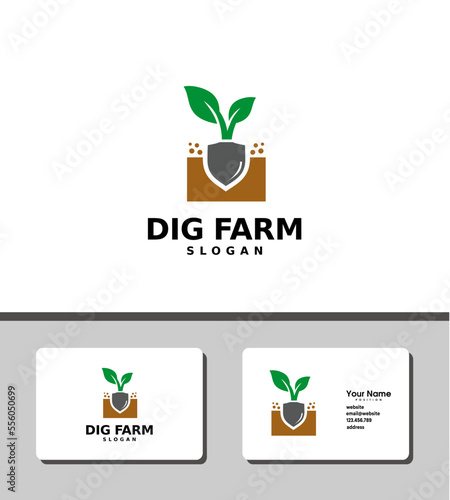 Dig farm logo