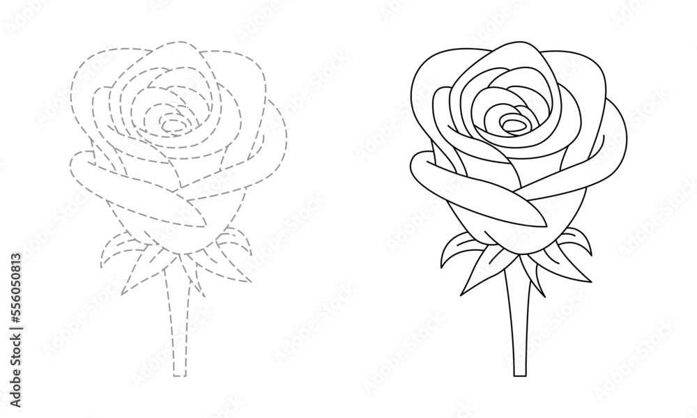 Tracing lines for toddlers. Handwriting practice sheet. Educational ...