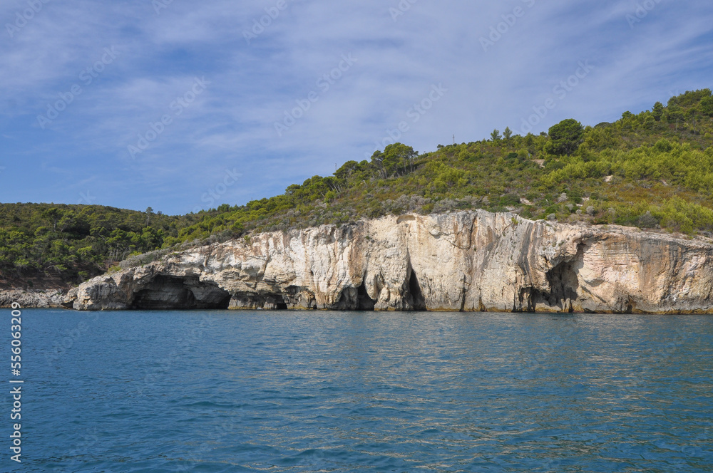 White cliffs in Vieste