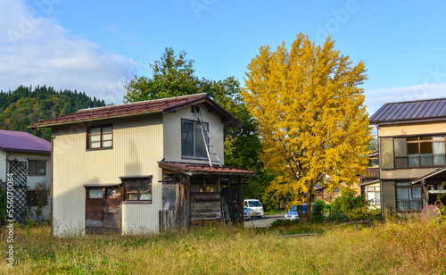 Small town of Gunma, Japan