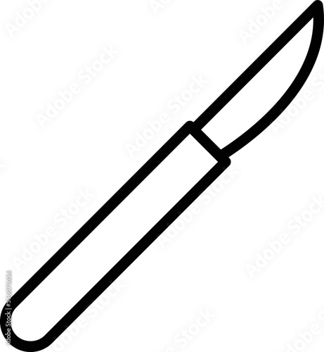Doctor knife Vector Icon
