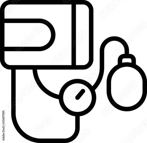Sphygmomanometer Vector Icon