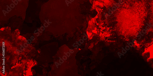 Grunge watercolor background with a red line texture, old grunge wall color reflection wallpaper, design background with the splash pattern scratch, abstract Lava wall rad hot surface texture.