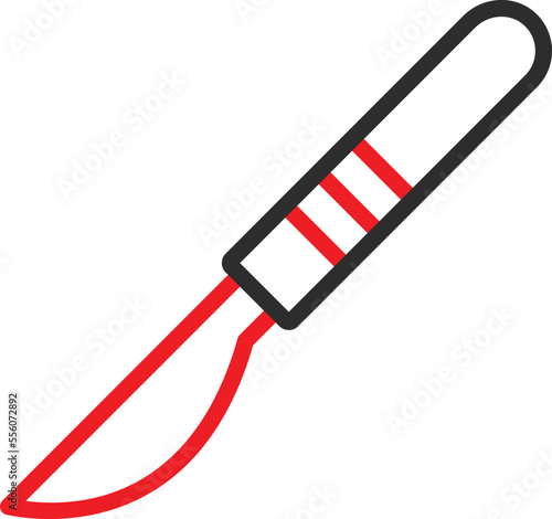 Doctor knife Vector Icon
