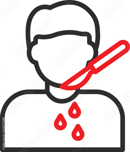 kill person Vector Icon
